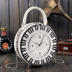 Geo's Piano Clock Bags