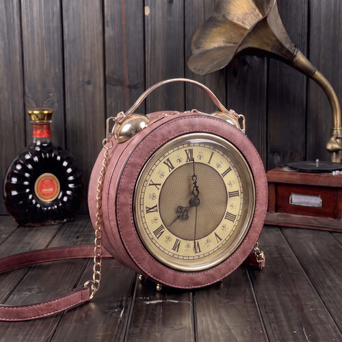 Geo's Retro Creative Clock Bags